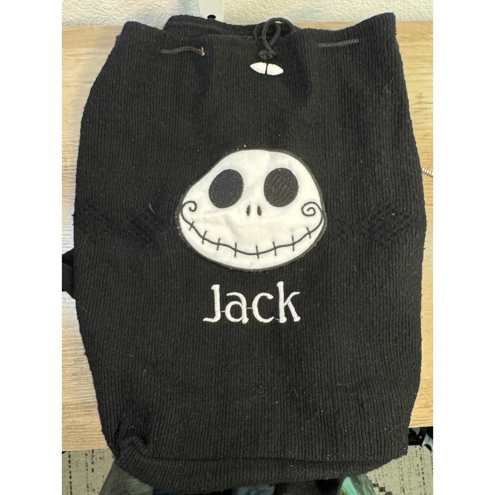 Nightmare Before Christmas‎ Jack Skellington Drawstring Backpack Bag